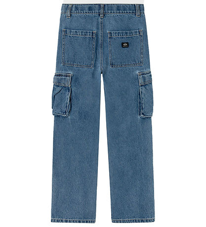 Name It Jeans - Cargo - Noos - NkmRaynn - Medium+ Blue Denim Name It Jeans - Cargo - Noos - NkmRaynn - Medium+ Blue Denim