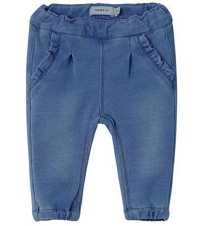 Name It Sweatpants - Noos - NbfBella Round Jeans - Medium+ Blue 