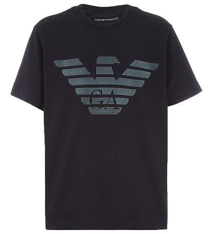 Emporio Armani T-shirt - Navy w. Logo