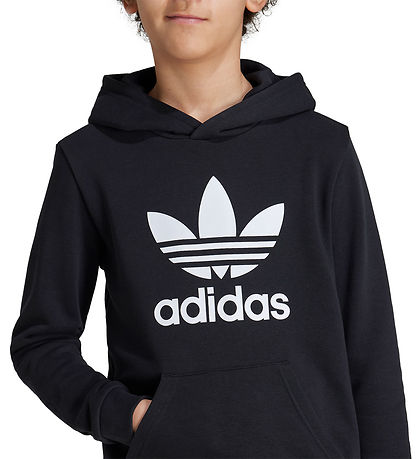 adidas Originals Huppari - Trefoil - Musta