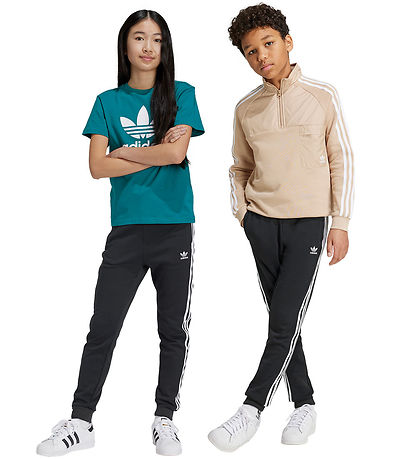 Pantalon de Jogging adidas Originals - Trefoil - Noir/Blanc