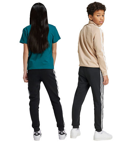 Pantalon de Jogging adidas Originals - Trefoil - Noir/Blanc