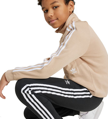 Pantalon de Jogging adidas Originals - Trefoil - Noir/Blanc