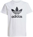 adidas Originals T-shirt - Trefoil - White adidas Originals T-shirt - Trefoil - White