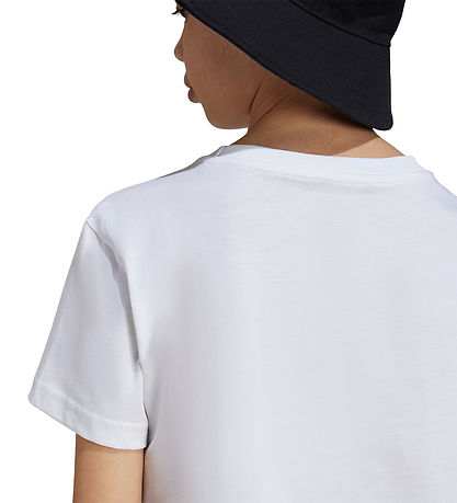 adidas Originals Stuttermabolur - Trefoil - Hvítur adidas Originals Stuttermabolur - Trefoil - Hvítur