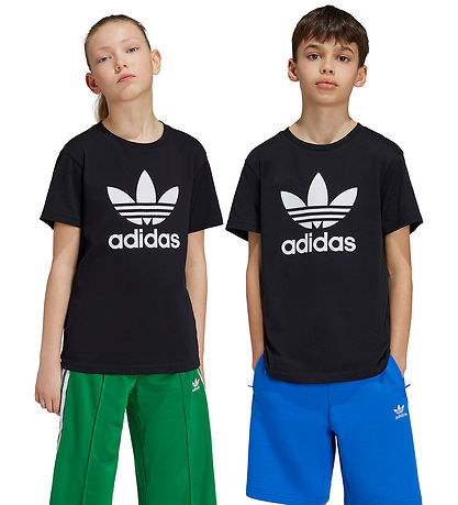 adidas Originals T-shirt - Trefoil - Black