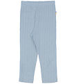 Joha Leggings - Wool/Silk - Dusty Blue Joha Leggings - Wool/Silk - Dusty Blue
