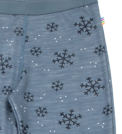 Joha Leggings - ull/Bambus - Blár
