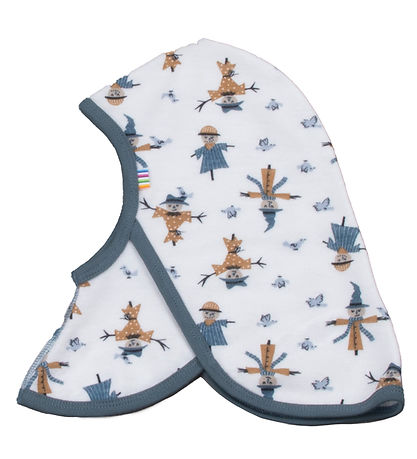 Cagoule Joha - Laine/Bambou - 1-couche - Off White Cagoule Joha - Laine/Bambou - 1-couche - Off White