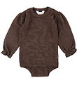 Joha Bodysuit L/æ - Wool - Dark Brown Joha Bodysuit L/æ - Wool - Dark Brown
