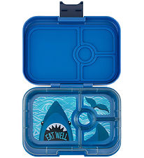 Yumbox Lunchbox w. 4 Rum - Bento Panino - Monte Carlo Blue - Sha Yumbox Lunchbox w. 4 Rum - Bento Panino - Monte Carlo Blue - Sha