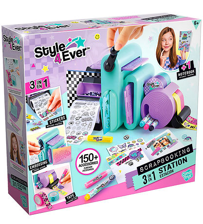 Style 4 Ever Scrapbooking Studio - 3-in-1 - 150 Delar