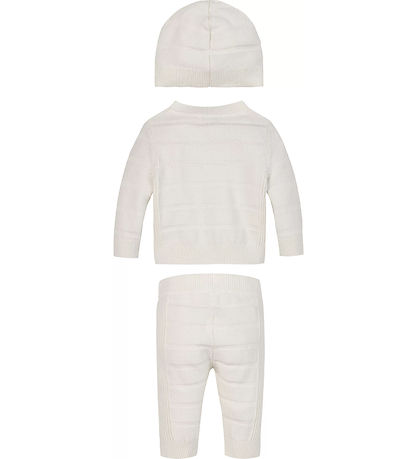 Calvin Klein Setti - Neuletakki/Housut/hattu - Joustinneule Neul