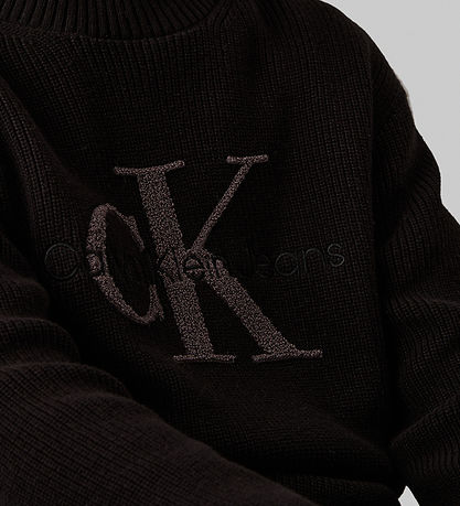 Calvin Klein Blouse - Knitted - Black