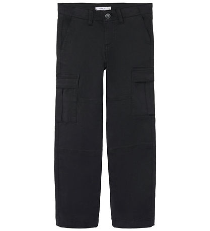 Name It Cargo pants - Noos - NkmRyan - Black Name It Cargo pants - Noos - NkmRyan - Black
