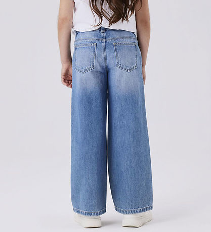 Name It Jeans - Wide - Noos - NkfRose - Medium+ Blue Denim Name It Jeans - Wide - Noos - NkfRose - Medium+ Blue Denim