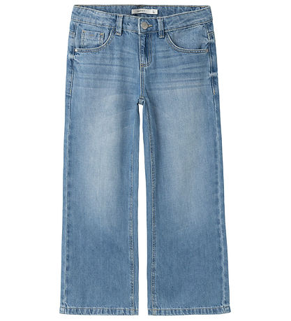 Name It Jeans - Wide - Noos - NkfRose - Medium+ Blue Denim Name It Jeans - Wide - Noos - NkfRose - Medium+ Blue Denim