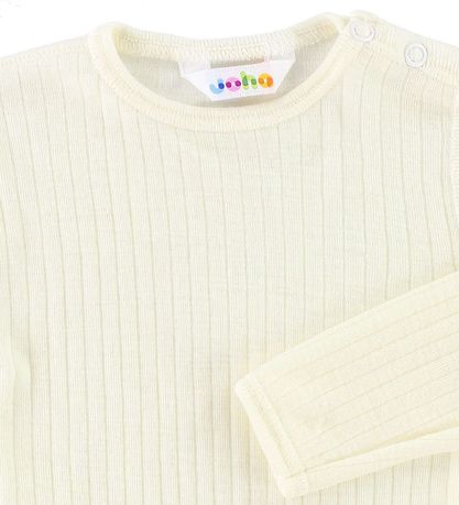 Joha Bodysuit - Wool - L/S - Off White Joha Bodysuit - Wool - L/S - Off White