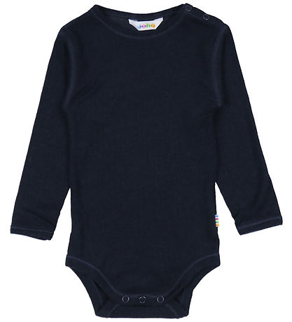 Joha Bodysuit - Wool - l/s - Navy Joha Bodysuit - Wool - l/s - Navy