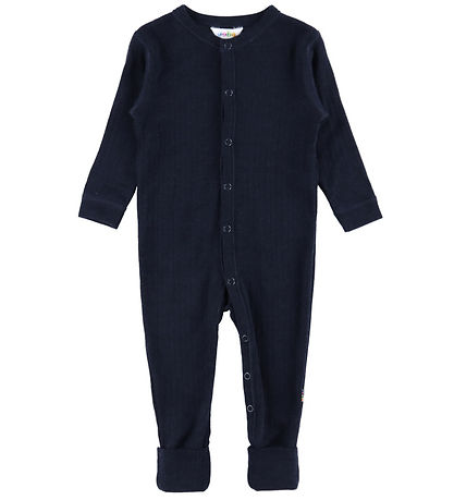 Joha Nightsuit - Wool - Navy Joha Nightsuit - Wool - Navy