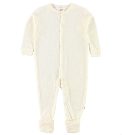 Joha Pyjamas - Ull - Benvit Joha Pyjamas - Ull - Benvit