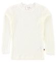 Joha Blouse - Wool/Silk - Off-White Pattern