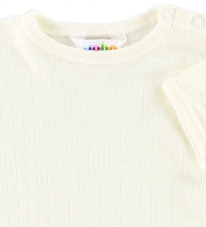 Joha Bodysuit - Wool - S/S - Off White Joha Bodysuit - Wool - S/S - Off White