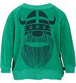 Danefæ Velvet Sweatshirt - Great Dane Bears - Emrid Green Erik