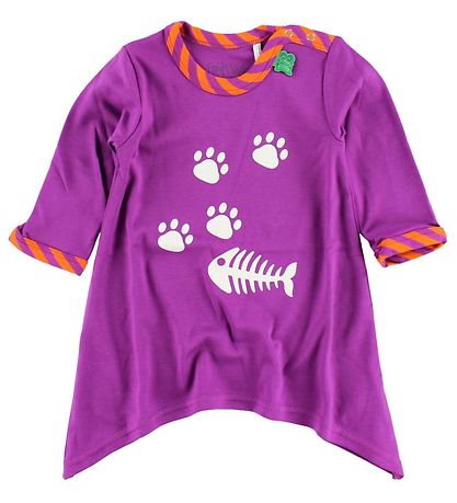 Freds World Dress - Purple w. Print Freds World Dress - Purple w. Print