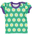 Freds World T-shirt - Green w. Daisy Freds World T-shirt - Green w. Daisy