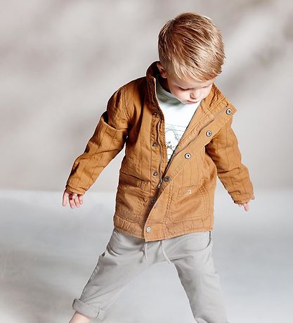 En Fant Stuttermabolur - Myntugrænt M. Prentað En Fant Stuttermabolur - Myntugrænt M. Prentað