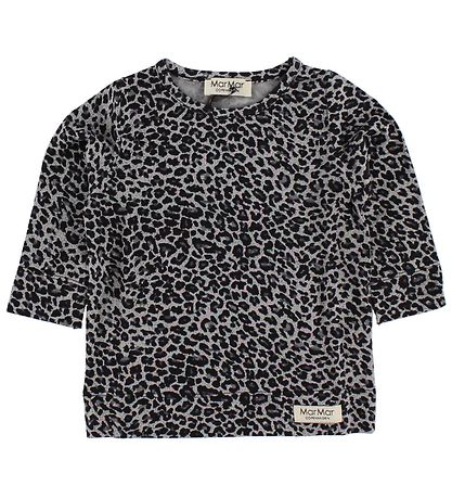 MarMar Blouse - Grey Leopard Print MarMar Blouse - Grey Leopard Print