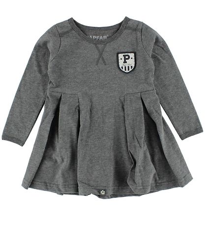 Robe Papfar - Gris Foncé Chiné Robe Papfar - Gris Foncé Chiné