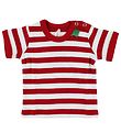 Freds World T-shirt - Red/White Striped Freds World T-shirt - Red/White Striped