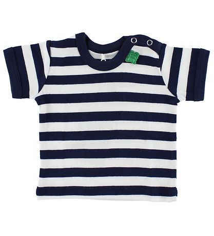 Freds World T-Shirt - Navy/Wit Gestreept Freds World T-Shirt - Navy/Wit Gestreept