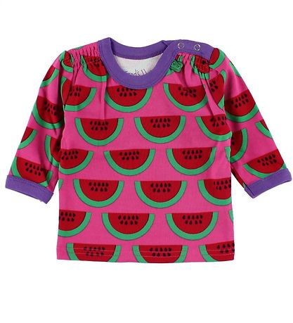 Freds World Blouse - Pink w. Watermelon Freds World Blouse - Pink w. Watermelon