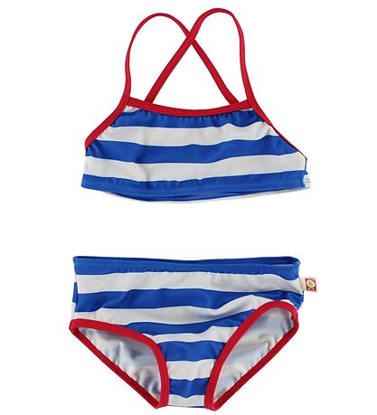 Katvig Classic Bikini - UV50+ - Blue/White Striped Katvig Classic Bikini - UV50+ - Blue/White Striped
