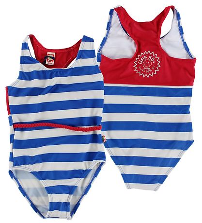 Katvig Classic Swimsuit - UV50+ - Blue/White Striped Katvig Classic Swimsuit - UV50+ - Blue/White Striped