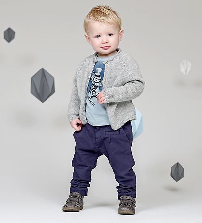 En Fant Blouse - Light Blue w. Clown En Fant Blouse - Light Blue w. Clown