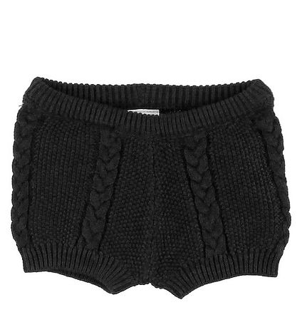 En Fant Shorts- Knitted - Black En Fant Shorts- Knitted - Black
