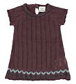 En Fant Dress - Knitted - Bordeaux En Fant Dress - Knitted - Bordeaux