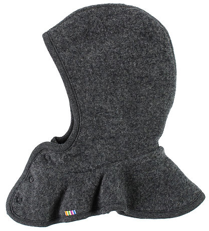 Joha Balaclava - Wool/Cotton - Dark Grey Joha Balaclava - Wool/Cotton - Dark Grey