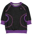 Katvig Sweat Dress - Charcoal/Purple Katvig Sweat Dress - Charcoal/Purple