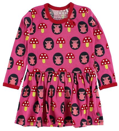 Freds World Dress - Pink w. Hedgehog