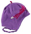 Reima Hat - Repo - Wool/Cotton - Purple w. Animals Reima Hat - Repo - Wool/Cotton - Purple w. Animals