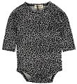 MarMar Bodysuit - L/S - Grey Leopard Print MarMar Bodysuit - L/S - Grey Leopard Print
