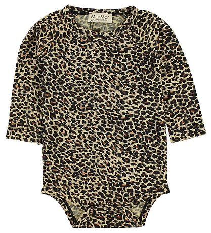 MarMar Bodysuit - L/S - Brown Leopard Print MarMar Bodysuit - L/S - Brown Leopard Print