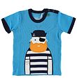Freds World T-shirt - Blue w. Pirate Freds World T-shirt - Blue w. Pirate