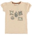 En Fant T-shirt - Peach Melange w. Portraits En Fant T-shirt - Peach Melange w. Portraits