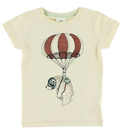 En Fant T-shirt - Ivory w. Polar Bear En Fant T-shirt - Ivory w. Polar Bear
